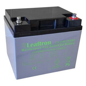 Záložní akumulátor Leaftron LTG12-40 12V, 40Ah, 400A (gelový)
