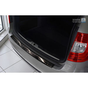 Ochranná lišta hrany kufru Škoda Superb II. 2013-2015 (tmavá, combi)