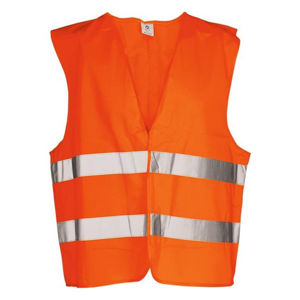 Reflexní vesta XL (oranžová, 120g)