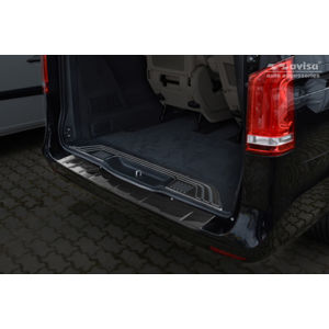 Ochranná lišta hrany kufru Mercedes V-Class 2014- (W447, carbon)
