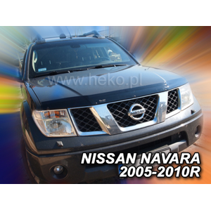 Deflektor kapoty Nissan Navara 2005-2014 (4 dveře, Pick-Up D40)