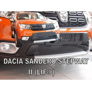 Zimní clona chladiče Dacia Sandero Stepway II 2016- (dolní, II. jakost)