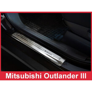 Prahové lišty Mitsubishi Outlander 2012-2022 (matné)