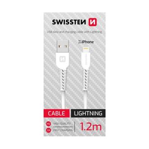 Datový kabel USB / lightning (bílý, 1,2m)