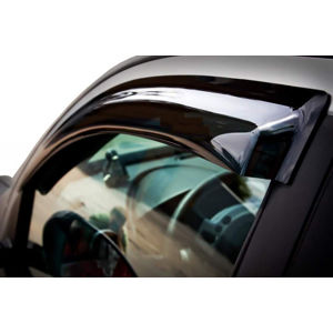 Nalepovací ofuky oken Renault Fluence 2009- (4 dveře, 4 díly)