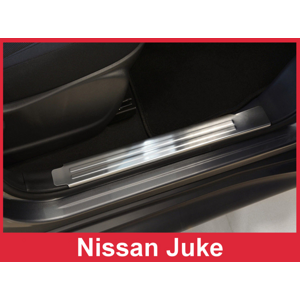 Prahové lišty Nissan Juke 2010-2019 (vnitřní, matné)